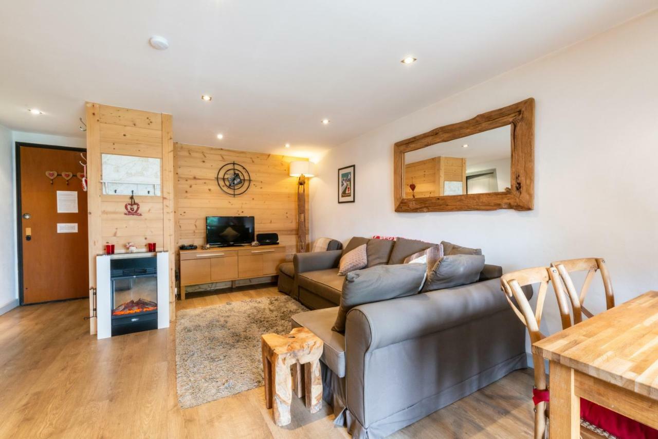 Charmant Apartment Chamonix Center With Mont Blanc View Dış mekan fotoğraf