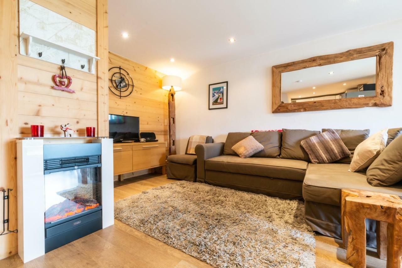 Charmant Apartment Chamonix Center With Mont Blanc View Dış mekan fotoğraf
